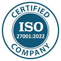 ISO 27001:2022 Certified Company