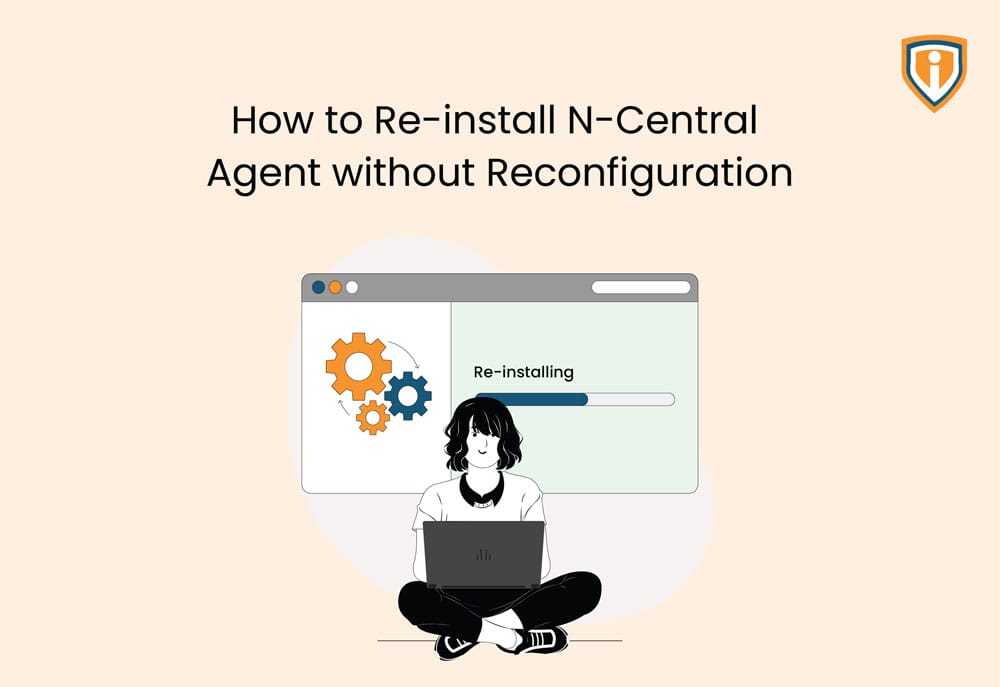How to re-install N-Central agent without reconfiguration
