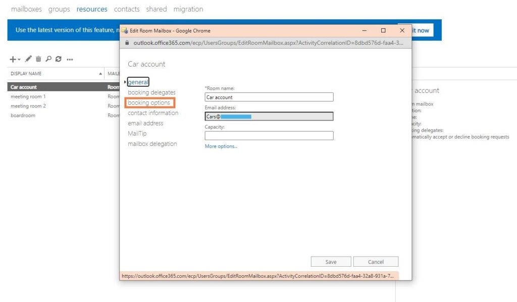 Calendars in Office 365