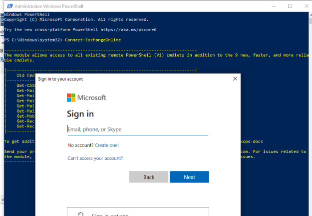 Office 365 Using PowerShell